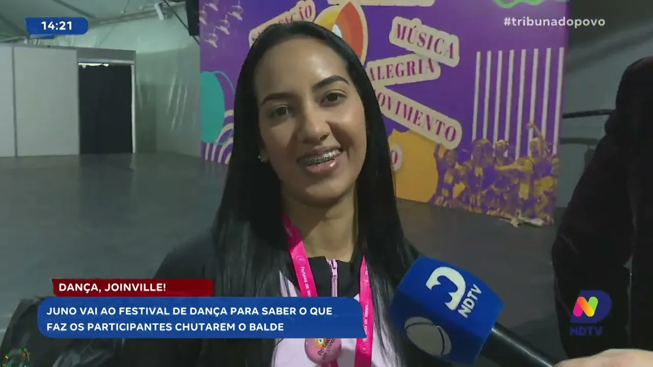 Juno vai ao festival de dança para saber o que faz os participantes chutarem o balde