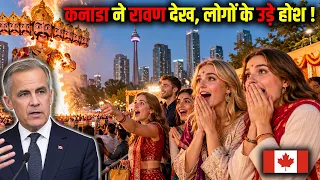 कनाडा ने रावण देख, लोगों के उड़े होश ! Dassehra Celebration in Canada!