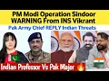 Lagu PM Modi operation sindoor warning from INS Vikrant 
