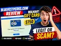 BluevestPerks com Review 750 Walmart Gift Card Legit or Scam