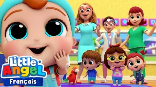 La Chanson Des Métier Et Des Carrières Little Angel French Learning For Kids Language Learning 