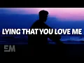 Download Lagu JC Stewart - Lying That You Love Me (Lyrics)