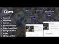 Coinye - Bitcoin Ethereum Crypto Currency Multipurpose HTML Template Themeforest Website