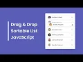 Download Lagu Drag and Drop Sortable List in HTML CSs \u0026 JavaScript | Draggable List in JavaScript