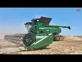 JOHN DEERE X9 1100 Combines Harvesting 12 000 Acres of Wheat