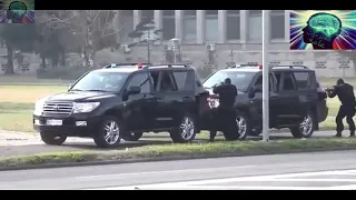 شاهد فيديو رهيب لكيفية تدخل الحرس الشخصي عند التعرض لكمين 