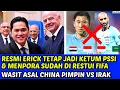 Download Lagu RESMI ERICK TETAP JADI KETUM PSSI \u0026 MENPORA DIRESTUI FIFA❗WASIT ASAL CHINA PIMPIN VS IRAK