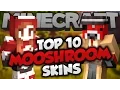 Top 10 Minecraft MOOSHROOM SKINS - Best Minecraft Skins