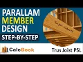 Parallam PSL Beam Design Weyerhaeuser Trus Joist NDS 2018 Structural Engineering Tutorial