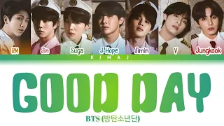 Download [BTS] 'Good Day' Color Coded Lyrics Kan/Rom/Eng MP3