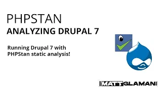 Using PHPStan to analysis Drupal 7 code