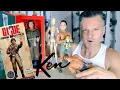 GI Joe Airborne Military Police Action Figure Rebody vs Max Steel vs Ken Doll Hasbro Unbox Review