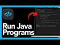 How to Run Java Programs in Visual Studio Code - Easy Guide