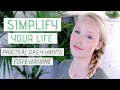 SIMPLIFY YOUR LIFE 10 Daily Habits