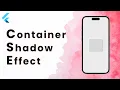 Container Shadow Offset How to use a Shadow Widget of the week Flutter Tutorial