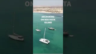 One of my favorite places to anchor #sailinglifestyle #windedvoyage #caboverde #africa