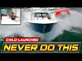 Download Lagu HAULOVER FAIL !! THINGS YOU SHOULD NEVER DO IN HUGE WAVES! | WAVY BOATS