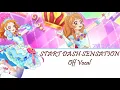 START DASH SENSATION-Off Vocal (Aikatsu)