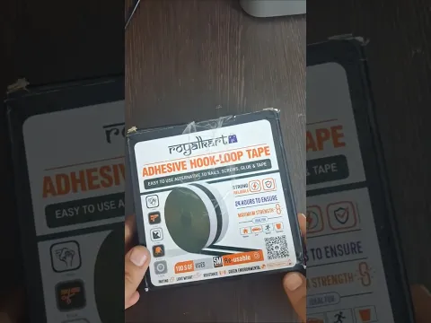 Royalkart Hook and Loop Tape Unboxing