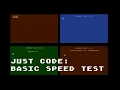 Atari 8 bit BASIC Speed Test