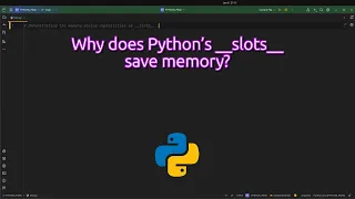 Why does Python s -