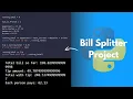 FreeCodeCamp Bill Splitter Project Learning Python Day 11