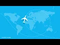 Airplane 2D Animation Point orient animation 2D animation Motion Graphic