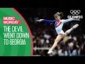 Dominique Moceanu s Floor Routine with Devil Went Down to Georgia Music Monday