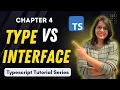 Type vs Interface Typescript Crash Course In Hindi Sofia Goyal