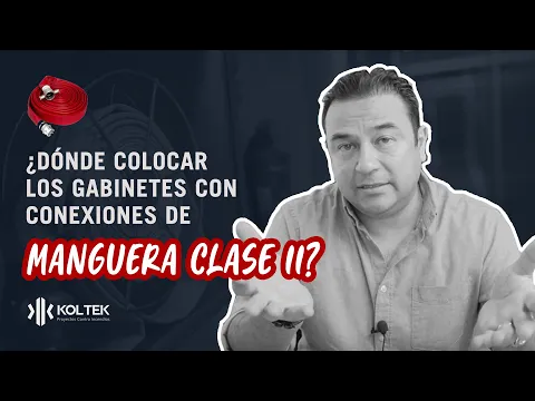 Download MP3 ¿Dónde colocar los gabinetes con conexiones de manguera Clase II?