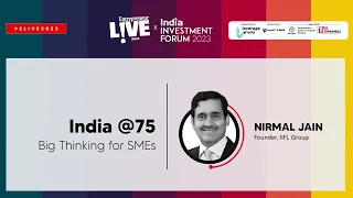 Keynote Speech: Nirmal Jain, Founder of IIFL Group On India Shining @ 75 | IIFL Finance