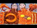 Lagu Mukbang Kielbasa sausage Spicy Noodle 킬바사 소세지 라면 먹방 DONA 도나