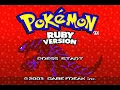 Pokemon Ruby Randomiser playthrough Longplay