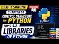 Class 10 Computer Chapter 4 Topic 4 3 Libraries of Python New Book Complete Lecture