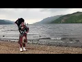 Download Lagu Highland Cathedral played by Steven Dewar of Scotia Pipers on Loch Ness, Fort Augustus