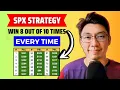 High Probability SPX Option Strategy PERFECT For Beginners