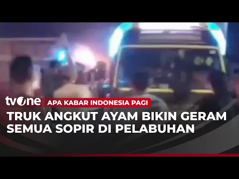 Dipicu Menyerobot Antrean, Sopir Truk Nyaris Baku Hantam di Pelabuhan