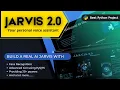 Jarvis Advanced GUI Using PyQt5 Python Deep Learning Language Processing Face Recognition