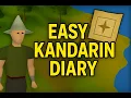 Easy kandarin Diary Quick Guide - Old School