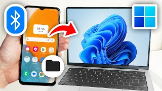How To Transfer Files From Phone To PC Laptop With Bluetooth - Full Guide