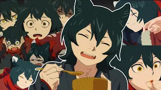 izutsumi being the cutest sane cat for 4 minutes dungeon meshi