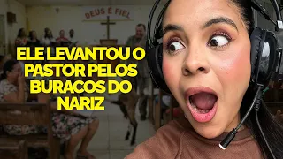 REAGINDO AOS MICOS DOS MEUS SEGUIDORES NA IGREJA