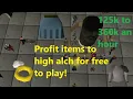 Profitable high alch guide for free to play 120k an hour