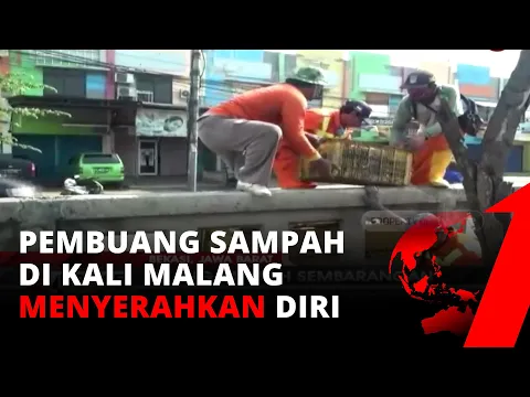 Pelaku Pembuang Sampah Sembarangan di Kali Malang Bekasi Menyerahkan Diri ke Kantor Polisi | tvOne
