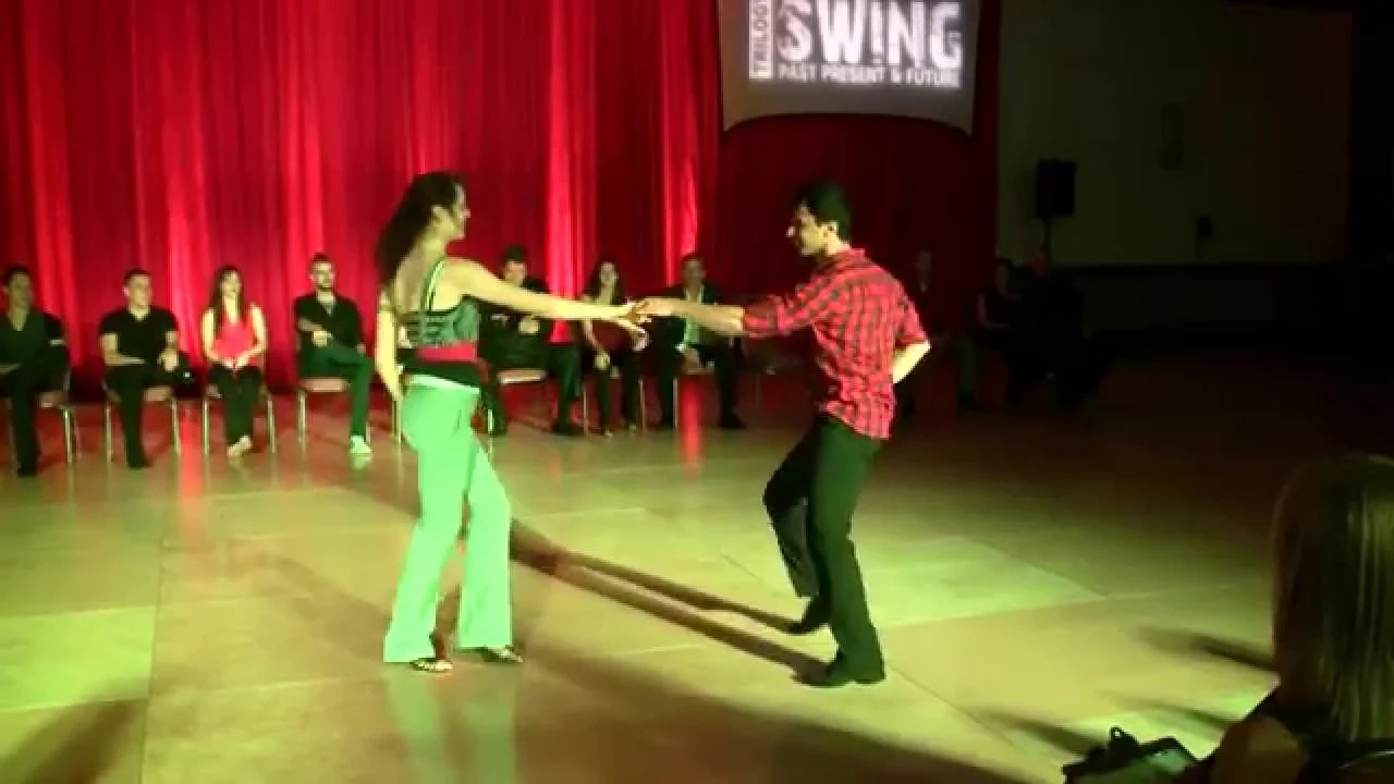 Swing Trilogy 2014 Open Strictly   Samir Zutshi & Abby Moscaritolo