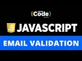 Email Validation In JavaScript JavaScript Email Validation Using Regular Expressions SimpliCode