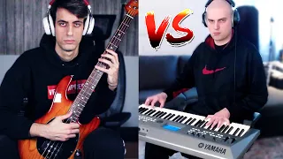 bass guy vs bald guy