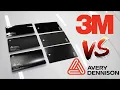 3M vs Avery Dennison BEST Looking Gloss Satin or Matte Black Vinyl Wrap surprising
