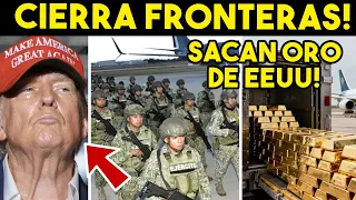 Momento impactante! CIERRAN FRONTERAS, sacan oro de EEUU. Trump paga caro ataque Irán. China México