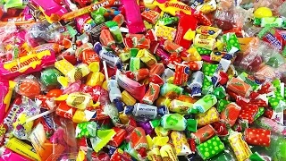 A Lot Of Candy New Candies Surprise Eggs Learn Colors With Candy 